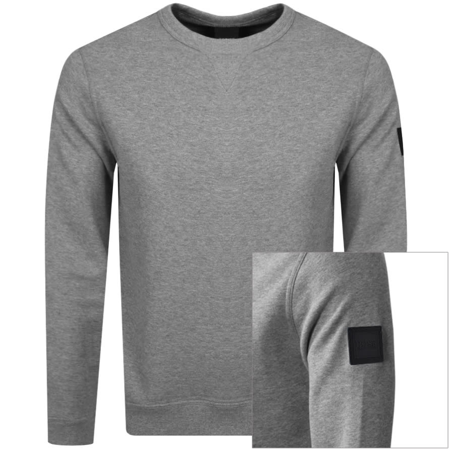 Alternative Image for ProductBOSS Walkup Sweatshirt Grey1